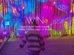 Win 1 of 3 Family Passes to Bloom Joondalup - Immersive Light Show