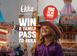Win 1 of 100 Family Passes to Ekka 2025