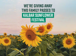 Win 1 of 2 Family Passes to Kalbar Sunflowers Festival - Urban Utilities