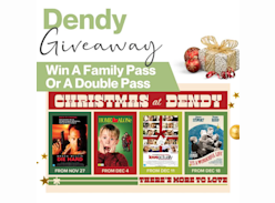 Win 1 of 2 Family Passes or 1 Double Pass to see a Festive Film
