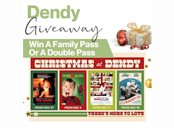 Win 1 of 2 Family Passes or 1 Double Pass to see a Festive Film