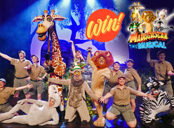 Win 1 of 2 Family Passes to see Madagascar: the Musical