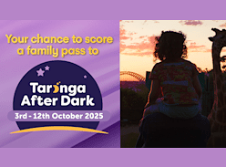 Win 1 of 25 Family Passes to Taronga After Dark