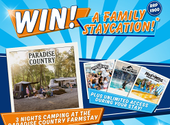 Win a Family Staycation at Paradise Country Farmstay