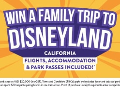 Win a Family Trip to Disneyland California