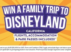 Win a Family Trip to Disneyland California