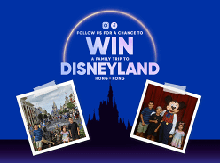 Win a Family Trip to Disneyland Hong Kong