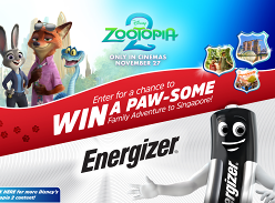 Win a Family Trip to Singapore