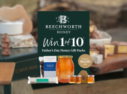 Win 1 of 10 Father's Day Honey Gift Packs