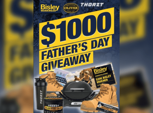 Win a $1K Father's Day Prize Pack - Bisley Workwear