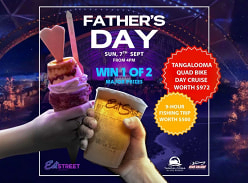 Win 1 of 2 Amazing Prize Packs for Father's Day