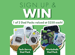 Win 1 of 2 Father's Day Tech Packs