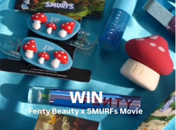 Win Fenty Beauty Smurfs Collection & Movie Tickets
