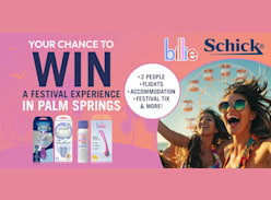 Win a Festival Experience in Palm Springs - Chemist Warehouse