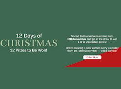 Win 1 of 12 Festive Prizes
