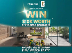 Win the Ultimate FIFA Watch Party Set-up - Hisense Australia