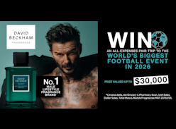 Win a FIFA World Cup Experience with David Beckham