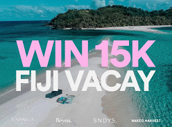 Win $15K Fiji Vaycay