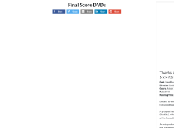 Win Final Score DVDs