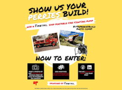 Win a Firetail Fire Fighting Portable Pump - Alexander Perrie & Co. Pty Ltd