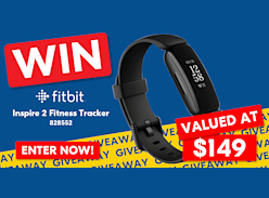 Win a Fitbit Inspire 2 Fitness Tracker