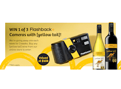 Win 1 of 3 Flashback Cameras