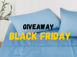 Win Flat an Fitted Sheets with 2 Matching Pillow Cases