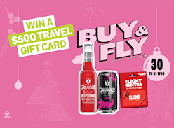 Win 1 of 30 $500 Flight Centre Gift Card