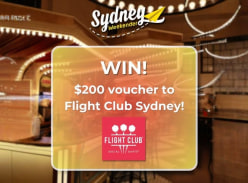 Win a $200 Flight Club Sydney Voucher - Sydney Weekender