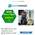 Win flights for you & a friend to sunny Manila thanks to Cebu Pacific! - Travel Manual