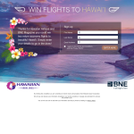 Win flights to Hawaii!