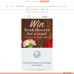 Win Flowers For an Entire Year!