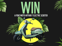 Win a Fonz Moto Electric Scooter