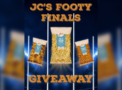 Win 1 of 10 Footy Finals Snack Prize Packs - J.C.'s Quality Foods