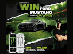 Win a Ford Mustang Customised by Cam Waters - Coca-Cola Europacific Partners