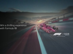 Win a Formula 1® Experience in Doha, Qatar