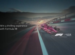 Win a Formula 1® Experience in Doha, Qatar
