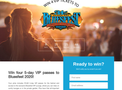 Win Four 5-Day VIP Passes to Bluesfest 2020
