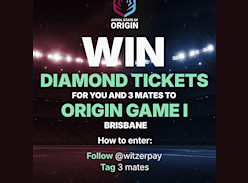 Win Four Diamond Tickets to State of Origin Game 1