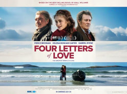 Win 1 of 5 Four Letters of Love Double Passes