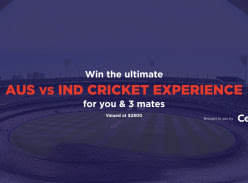 Win Four Tickets to Day 2 of a Test Match Between Aus Vs India