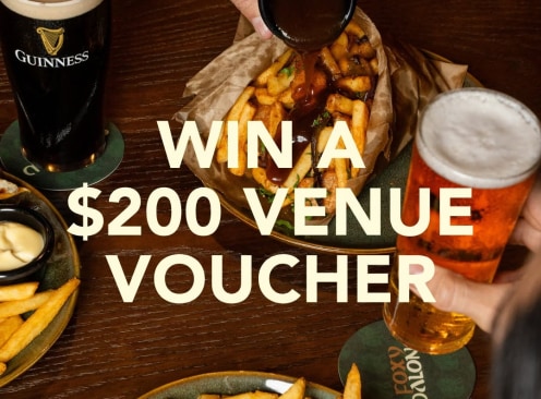 Win a $200 Foxy Malones Venue Voucher - Foxy Malone's