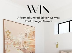 Win a Framed Limited Edition Canvas Print