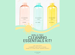 Win a Free Ecokind Cleaning Essentials Kit