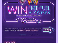 Win FREE fuel for a year + MORE!