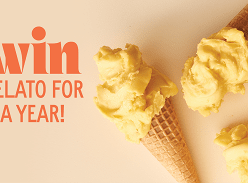 Win free gelato for a year