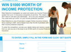 Win Free Income Protection for 1 Year
