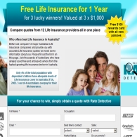 Win Free Life Insurance for 1 Year