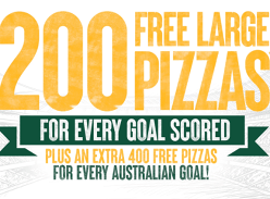 Win Free Pizza Voucher During World Cup