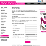 Win FREE shoes for a year!